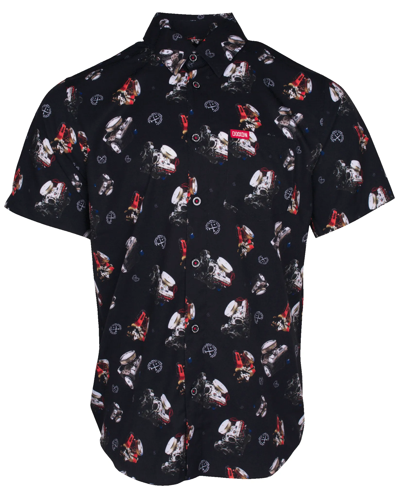 Small Block Party Shirt sold by Dixxon product image thumbnail 2