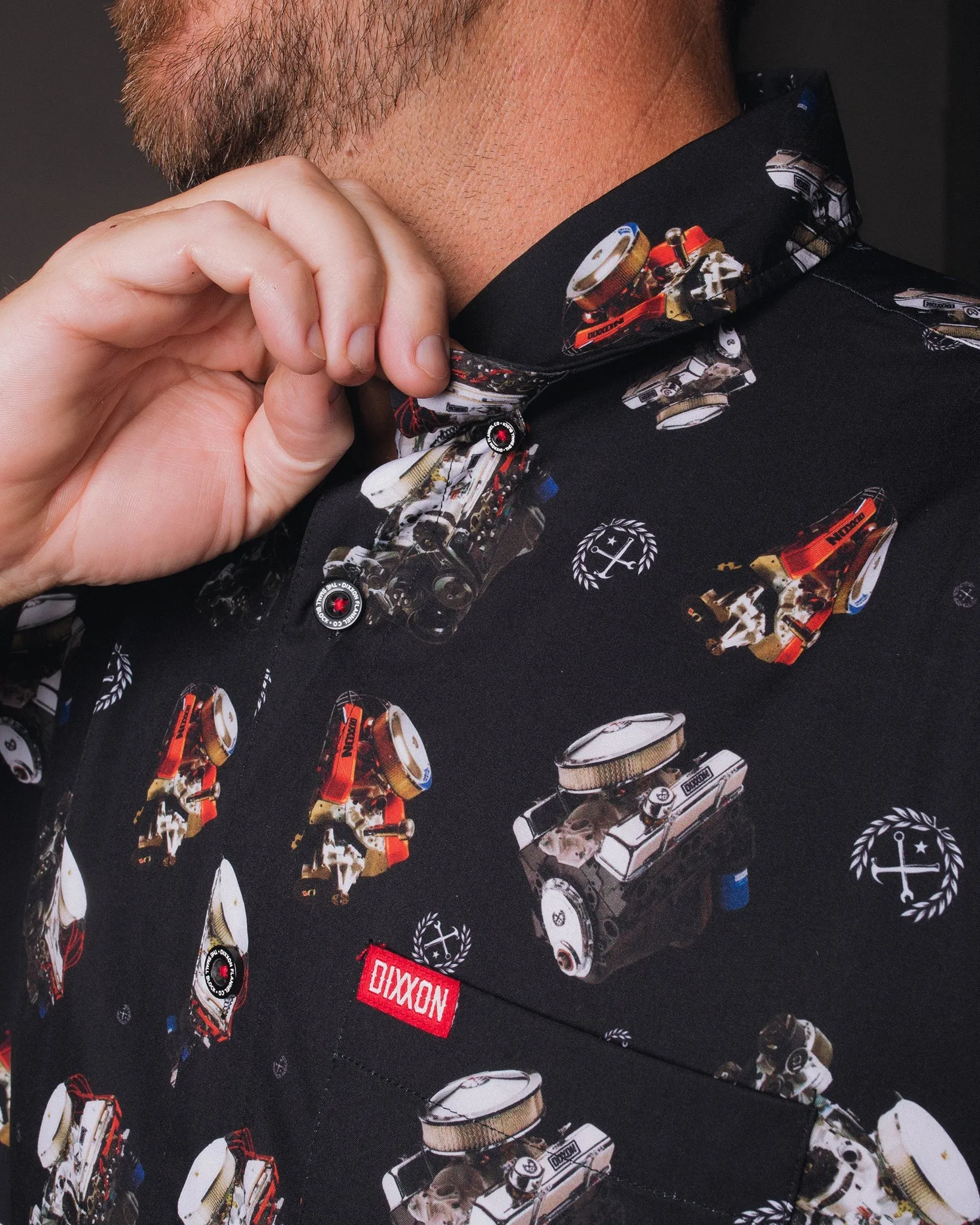 Small Block Party Shirt sold by Dixxon product image thumbnail 4