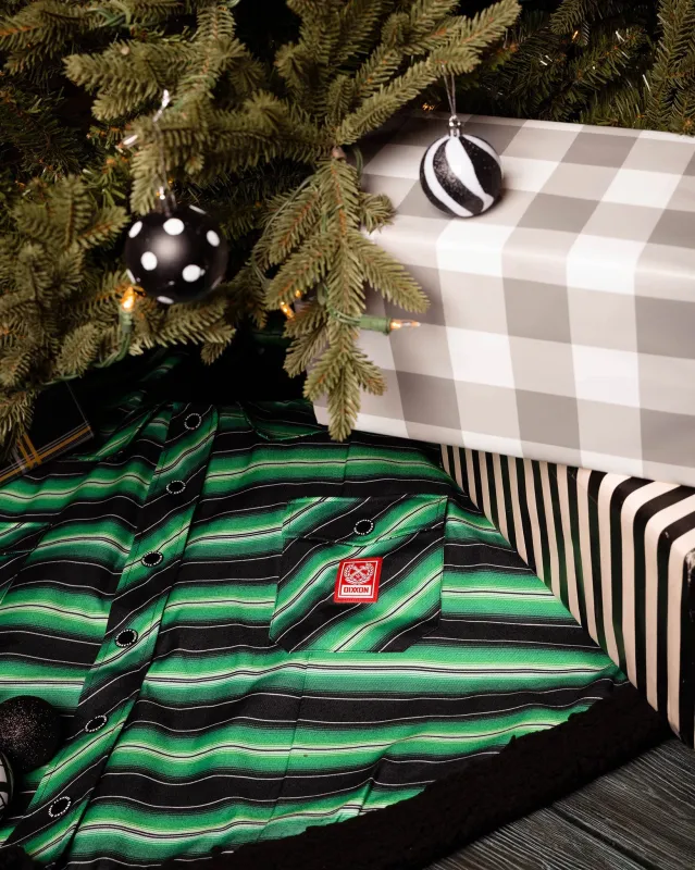 Green Serape Tree Skirt sold by Dixxon