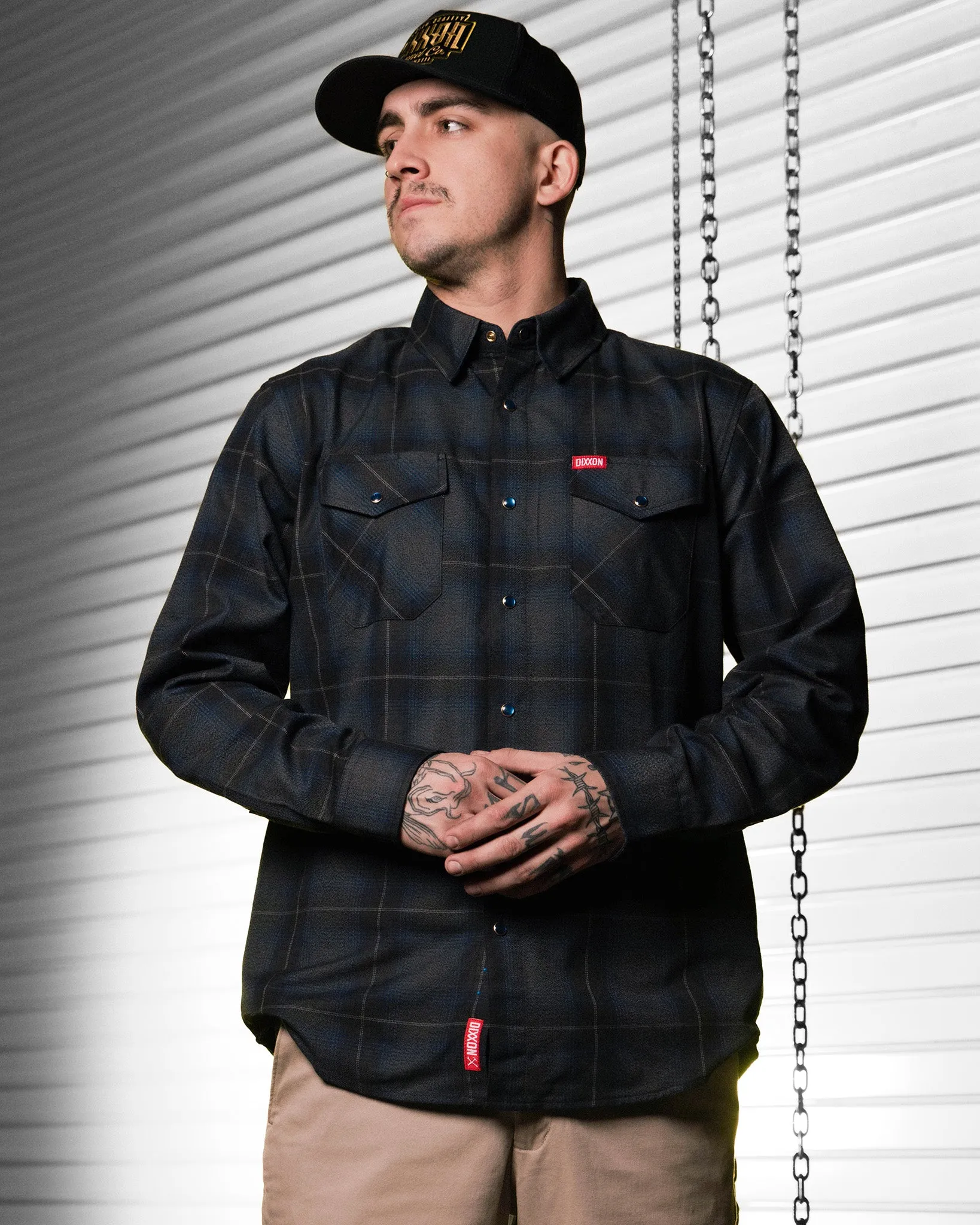 Benchmark Flannel sold by Dixxon