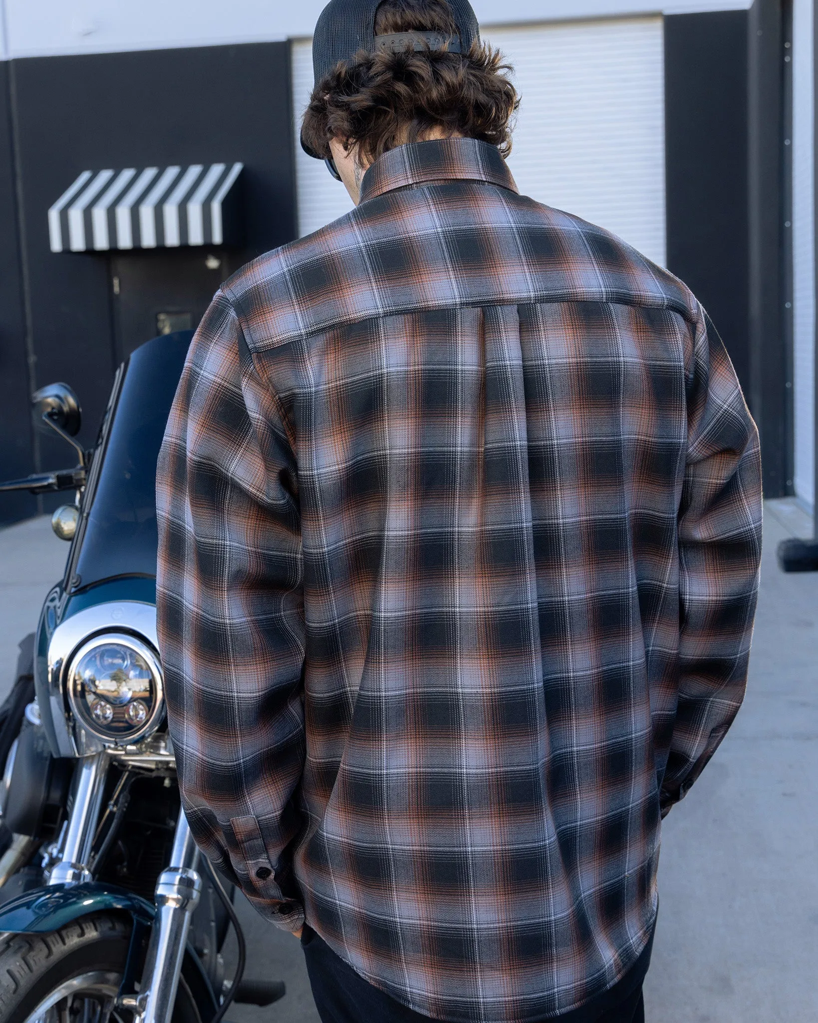 Copperline Sherpa Lined Flannel Jacket sold by Dixxon product image thumbnail 2