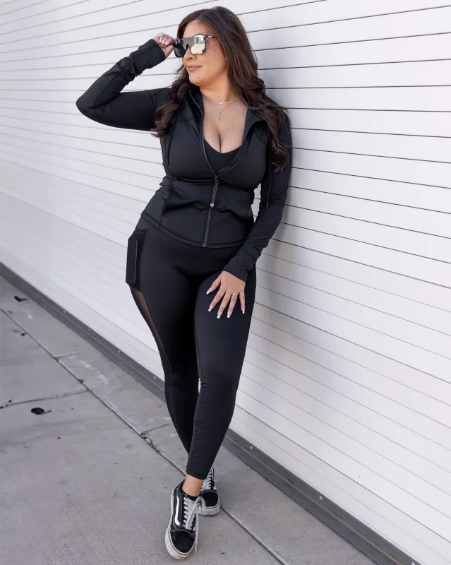 Women's Ignite Leggings - Black sold by Dixxon