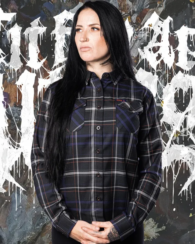 Women's Fit For An Autopsy - The Nothing That Is Flannel sold by Dixxon