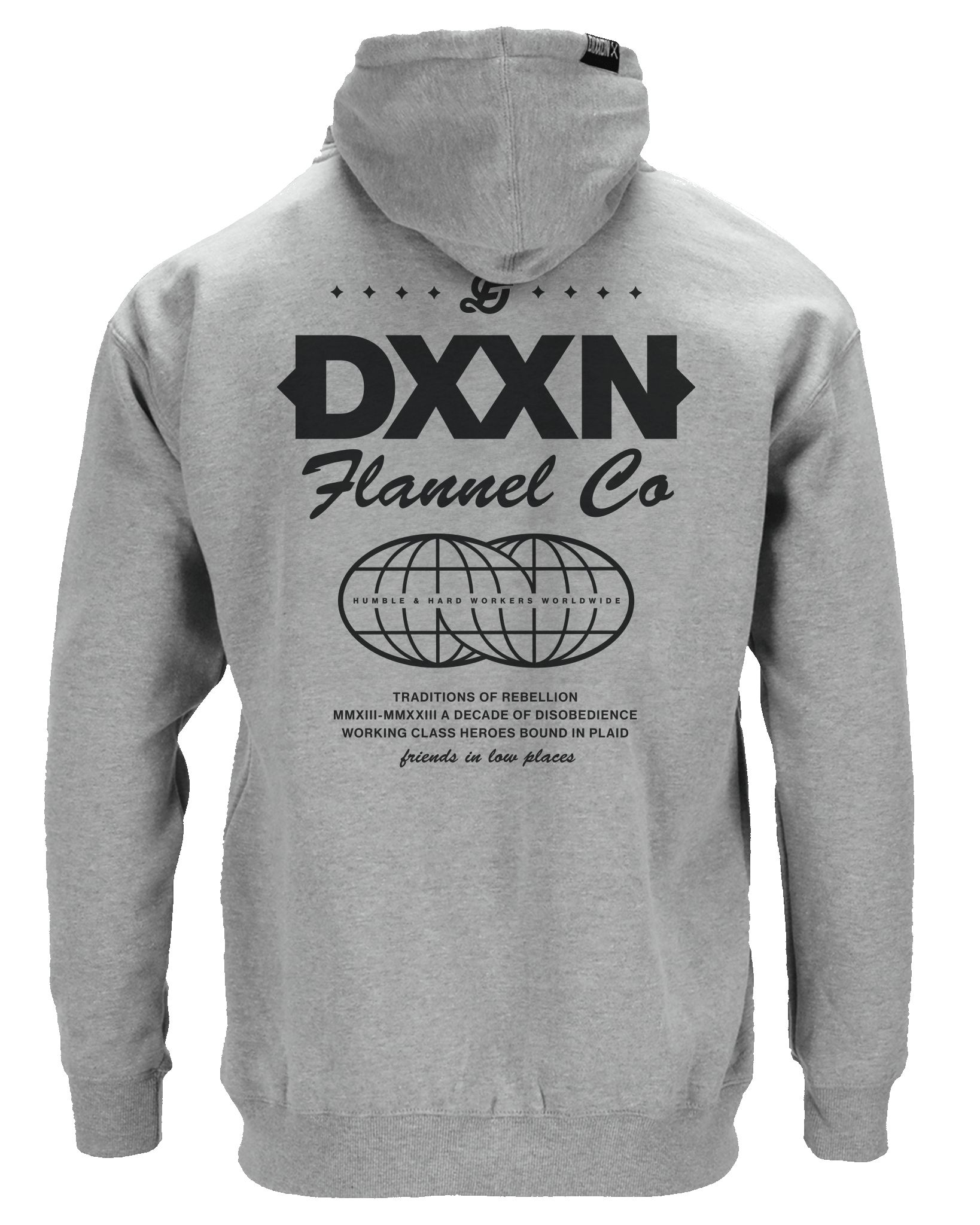 Black Tech Zip Up - Heathered Gray sold by Dixxon product image thumbnail 2