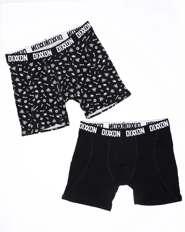 Bone Zone Cotton Stretch 2pk Boxer Briefs made by Dixxon