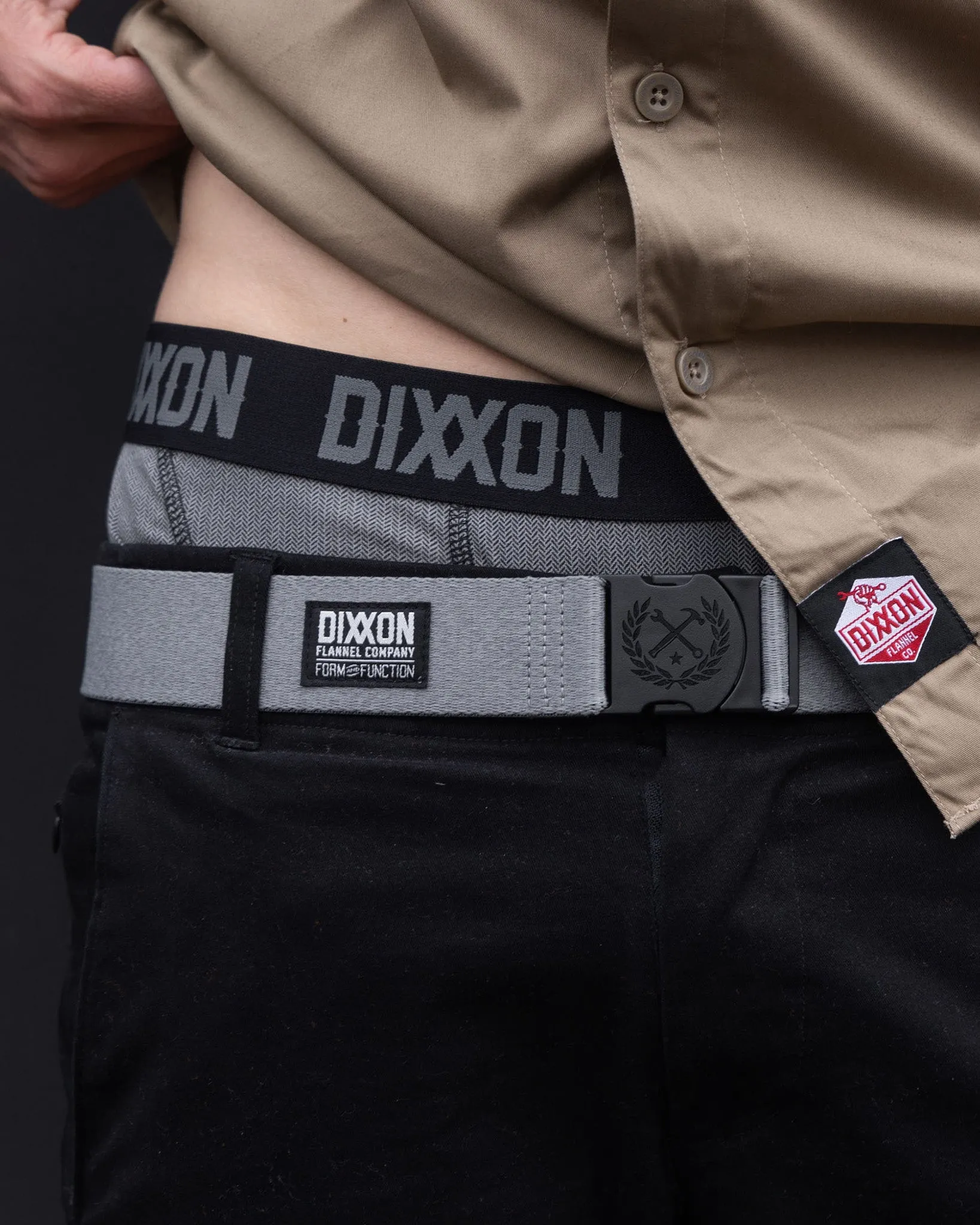 Herringbone Cotton Stretch 2pk Boxer Briefs sold by Dixxon product image thumbnail 2