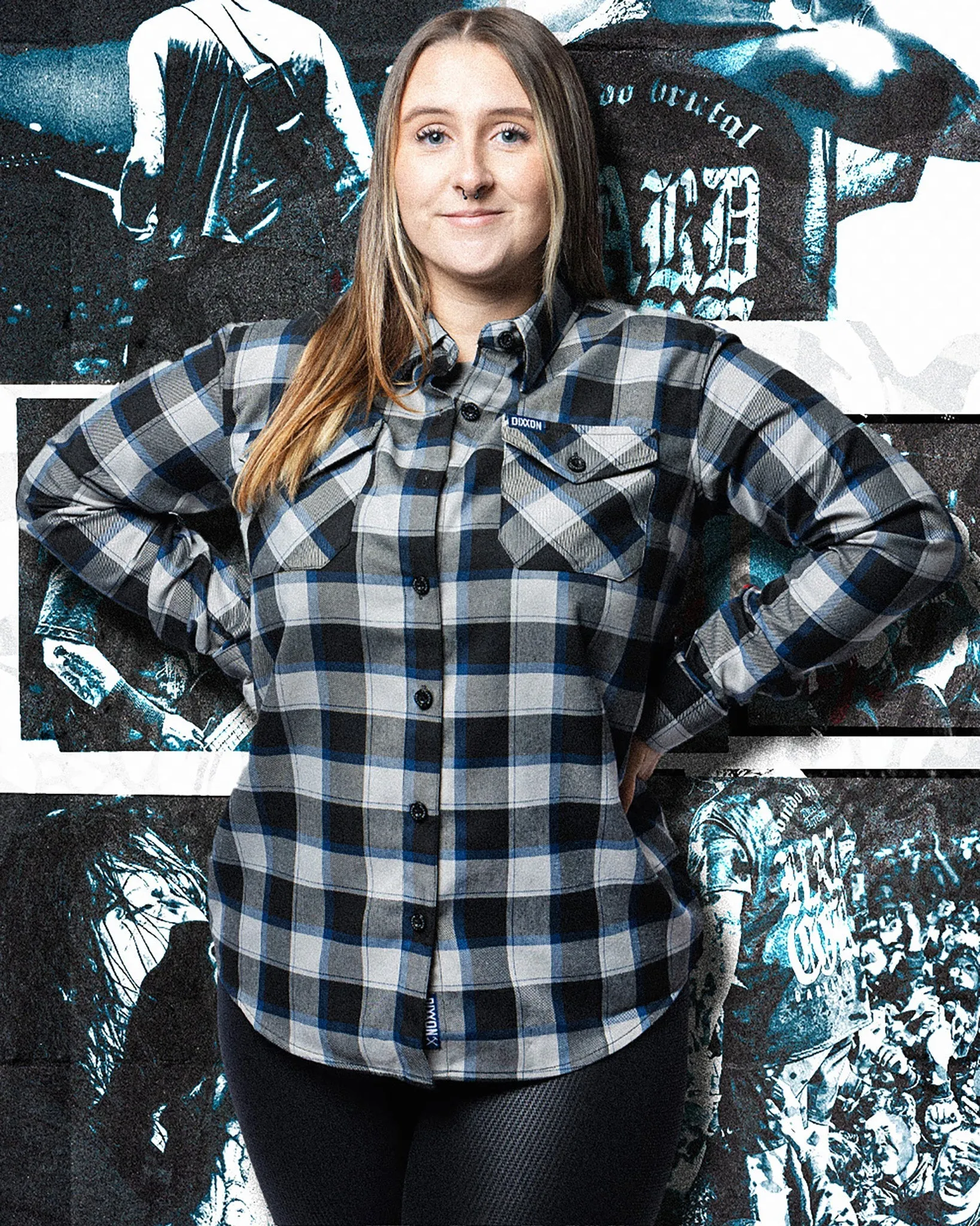 Women's Madball Flannel sold by Dixxon product image thumbnail 3