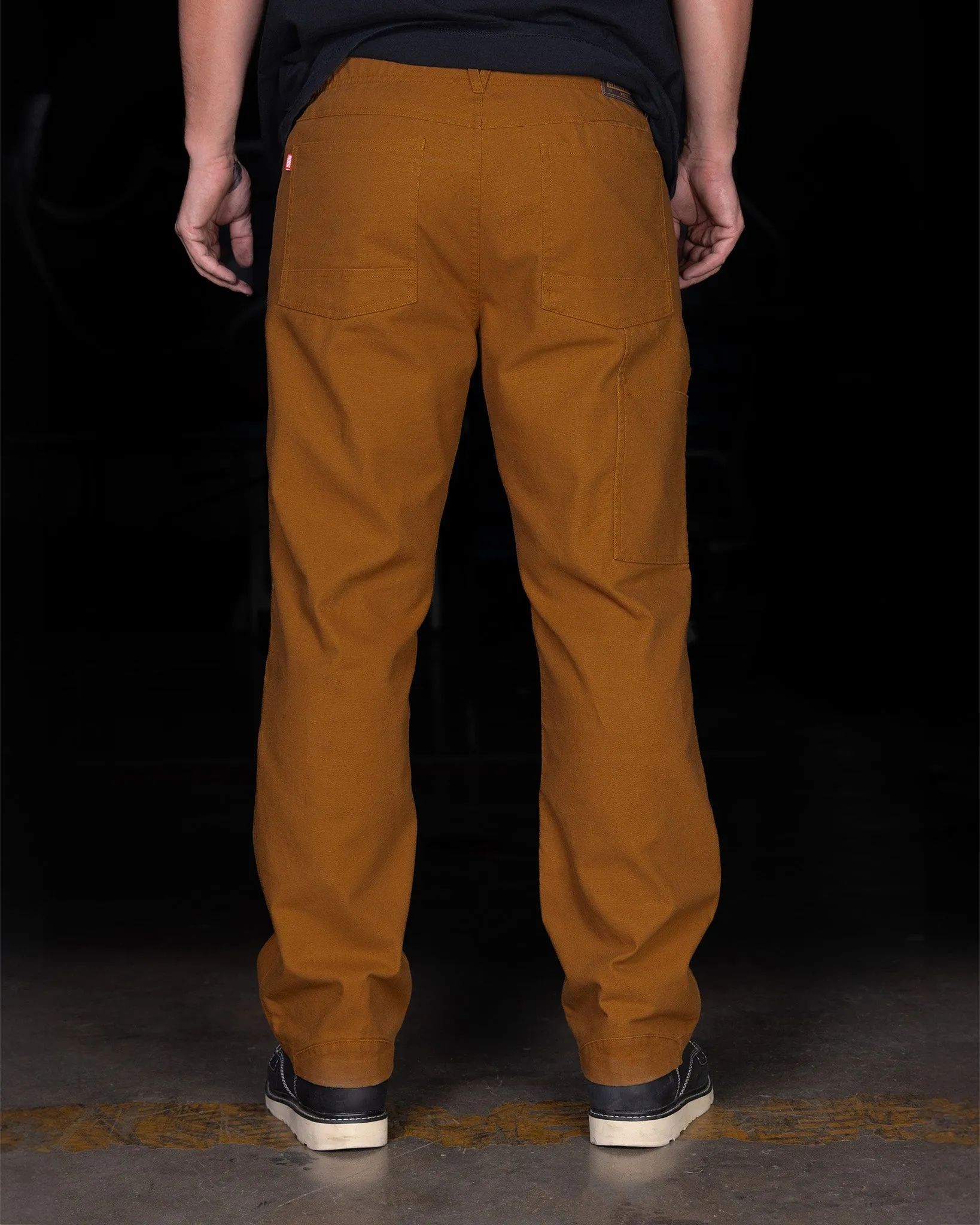 Canvas Work Pants - Camel sold by Dixxon product image thumbnail 3