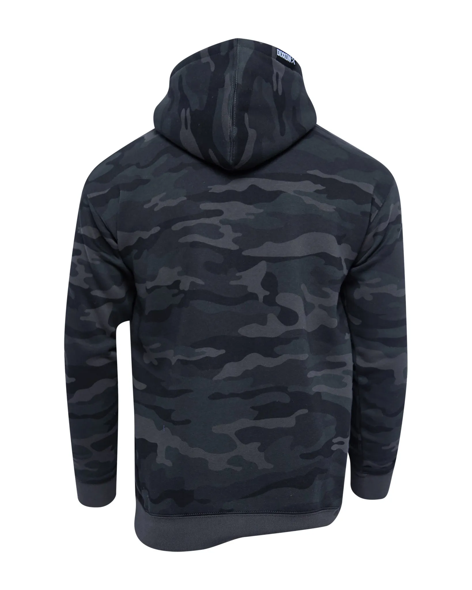 White Working Class Pullover Hoodie - Black Camo sold by Dixxon product image thumbnail 3