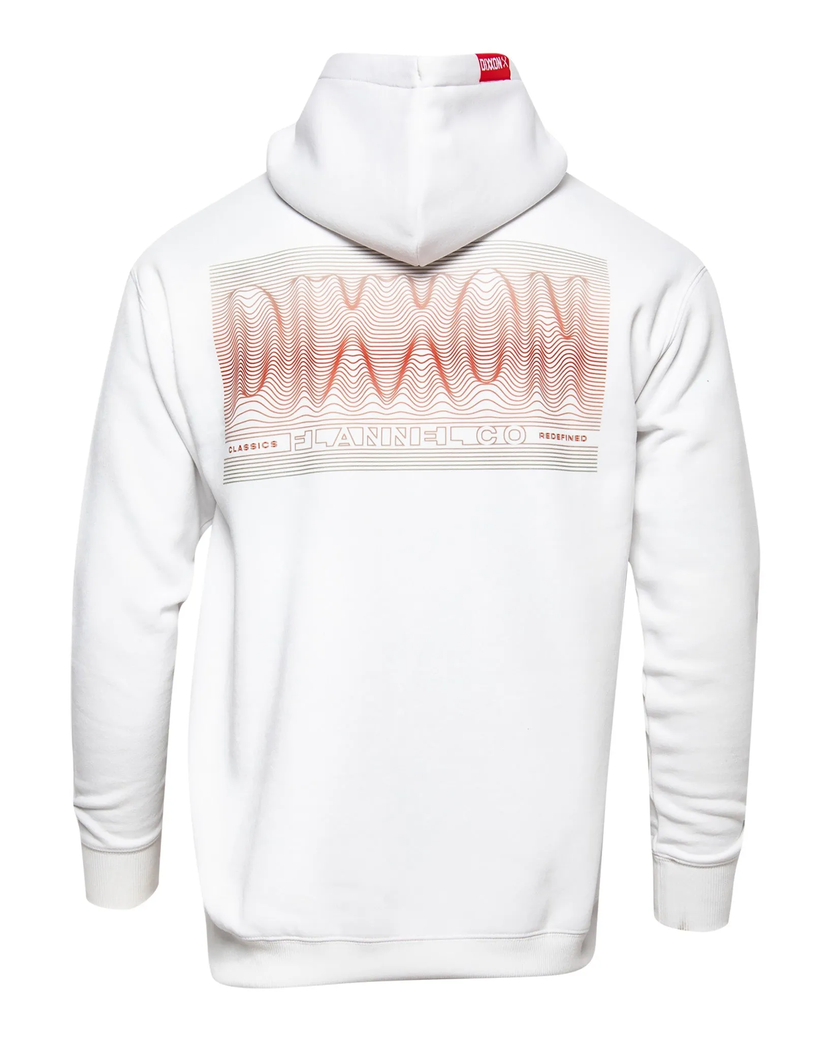 Red Epicenter Zip Up Hoodie - White sold by Dixxon product image thumbnail 2