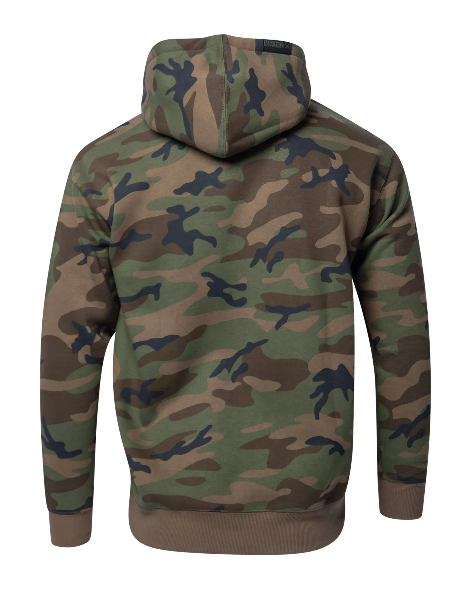 Orange Bolt Pullover Hoodie - Green Camo sold by Dixxon product image thumbnail 3