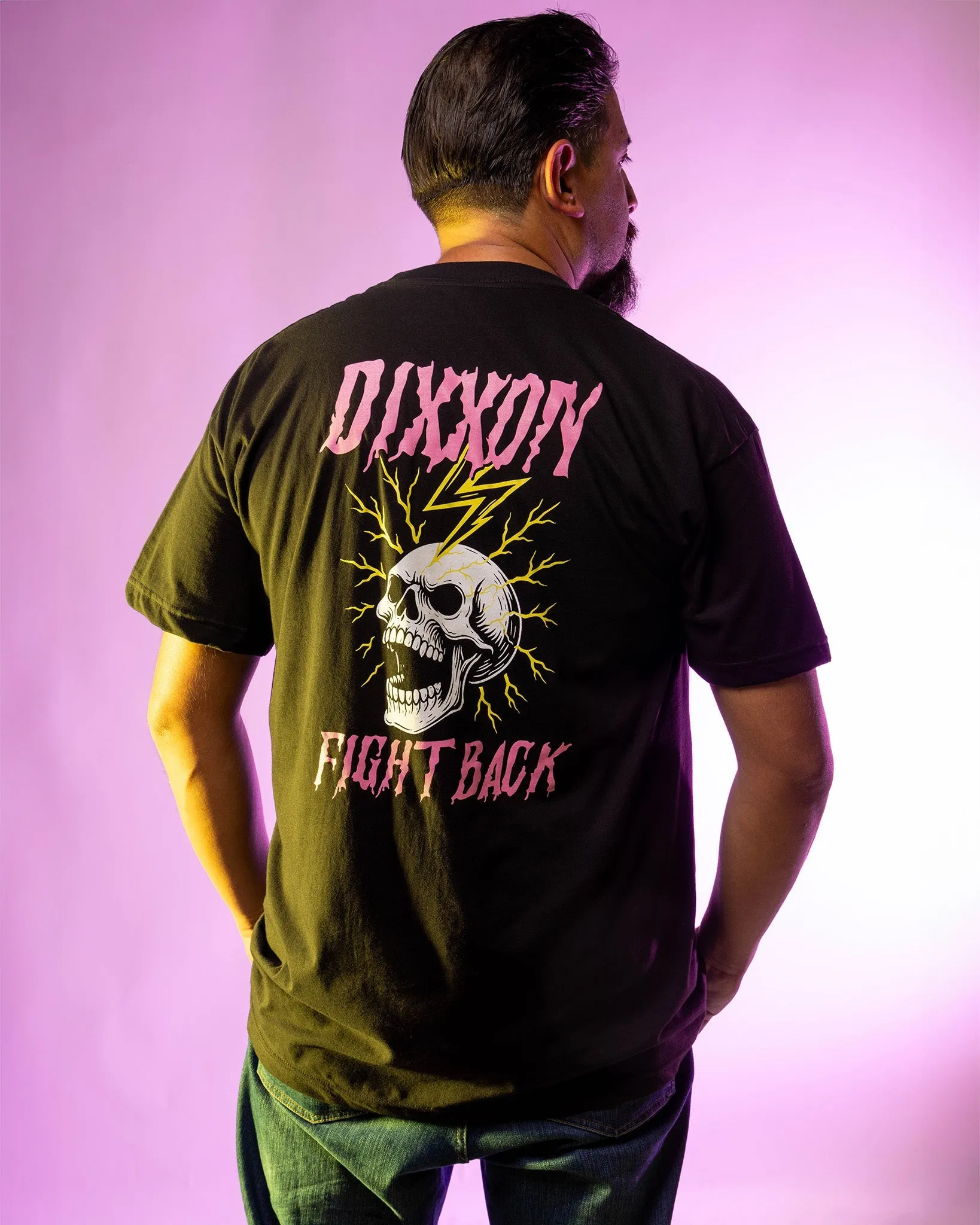 Fight Back T-Shirt - Black sold by Dixxon