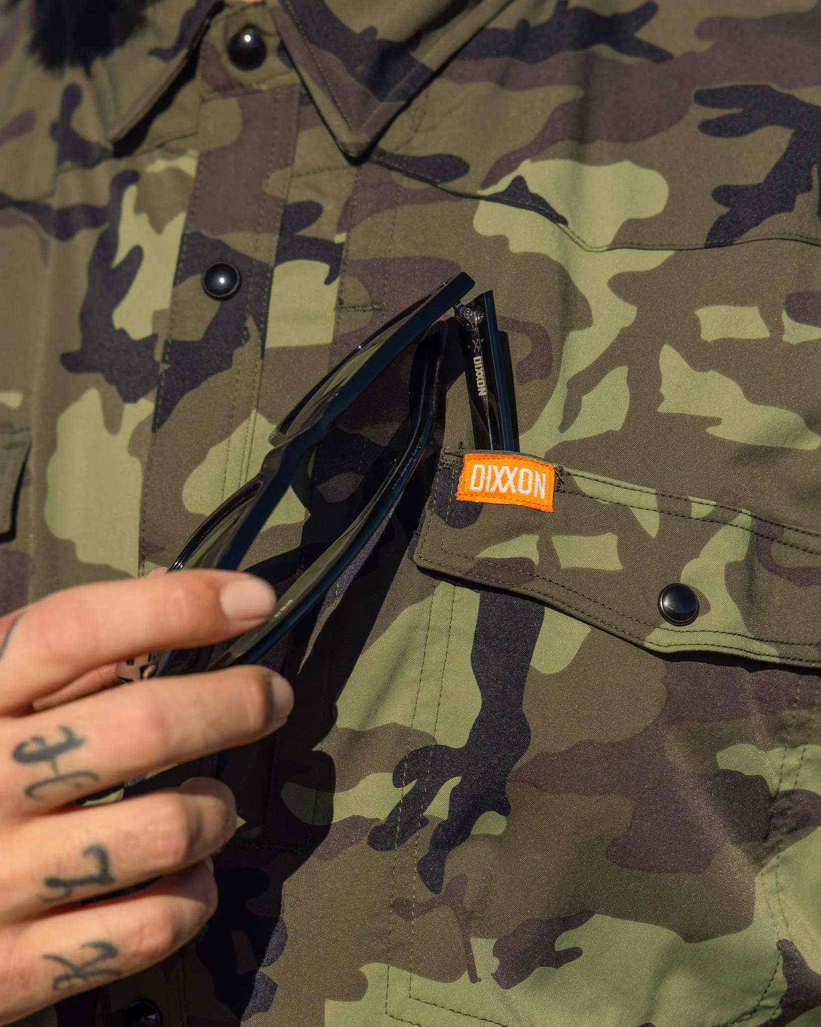 Outdoorsman Performance Long Sleeve - Camo sold by Dixxon product image thumbnail 5