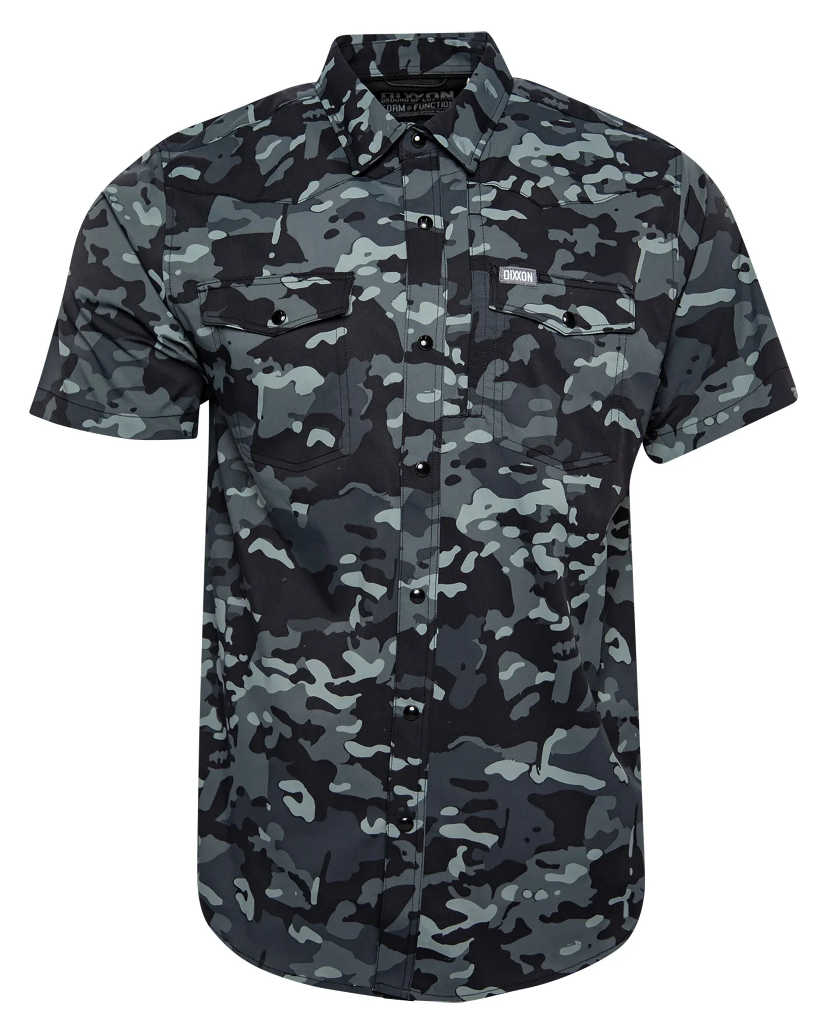 Outdoorsman Performance Short Sleeve - Black Camo sold by Dixxon product image thumbnail 2