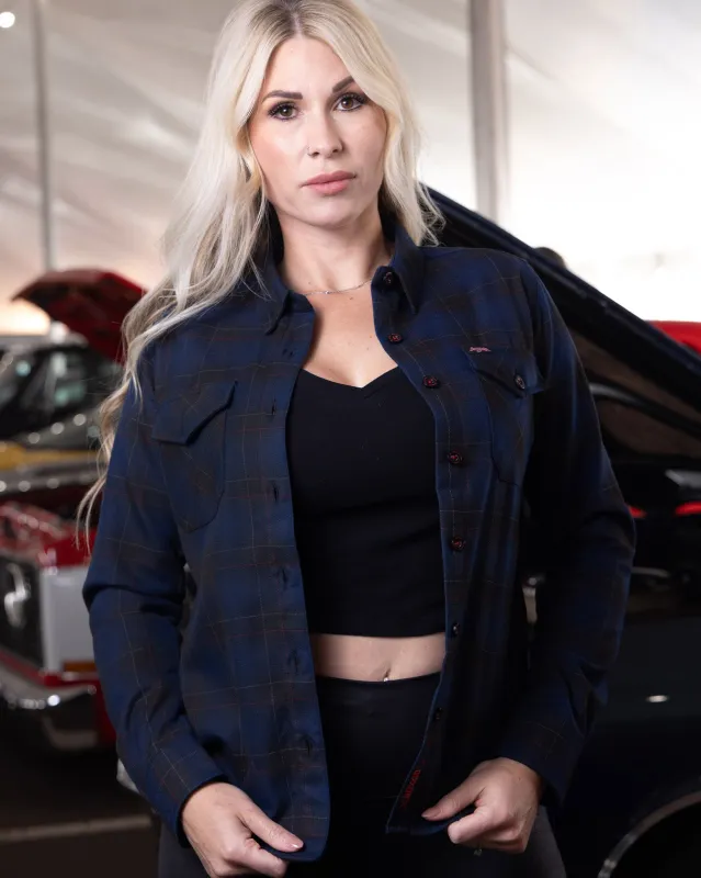 Women's Barrett Jackson Flannel - 2026 made by Dixxon
