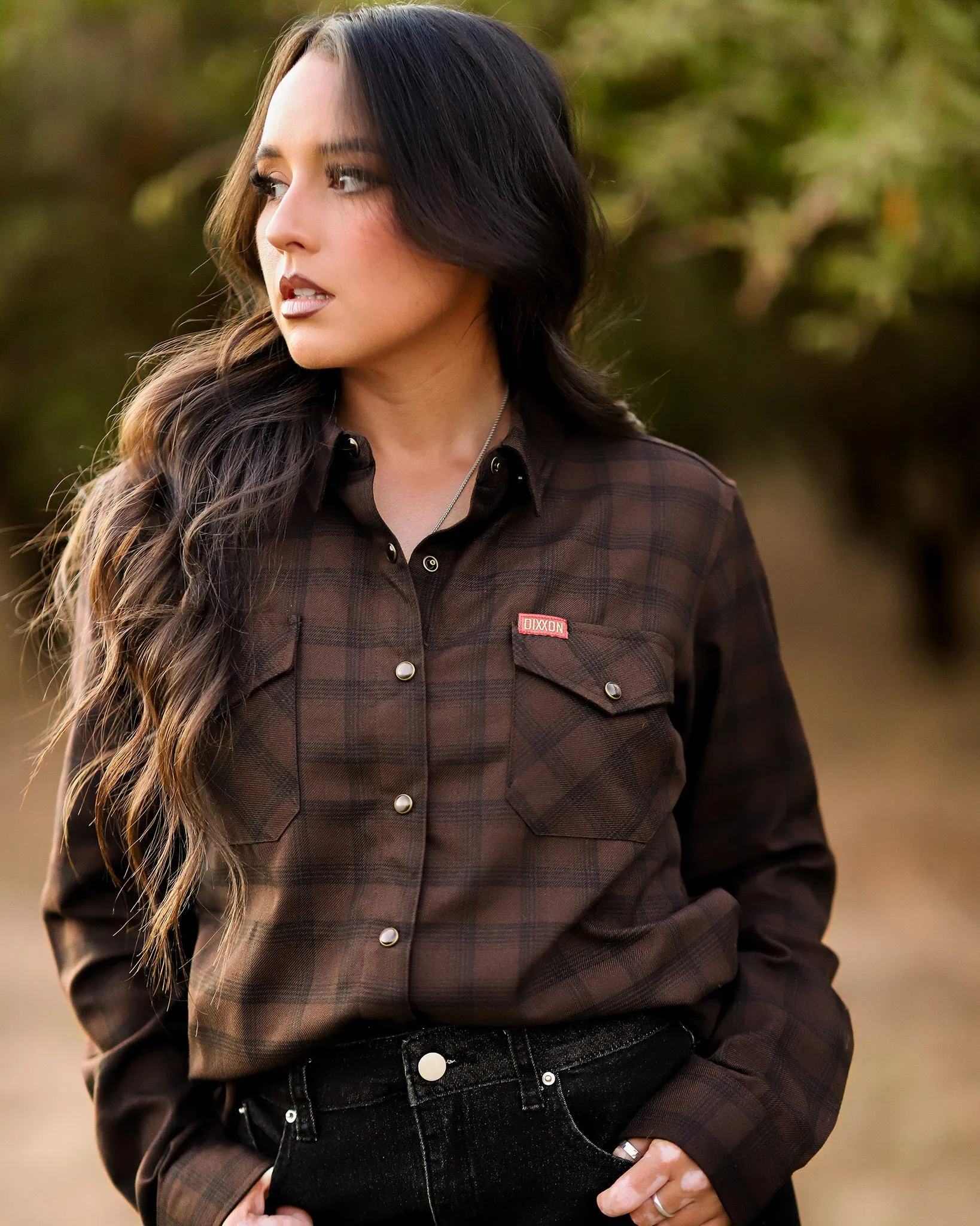 Women's Tobacco Flannel sold by Dixxon product image thumbnail 5