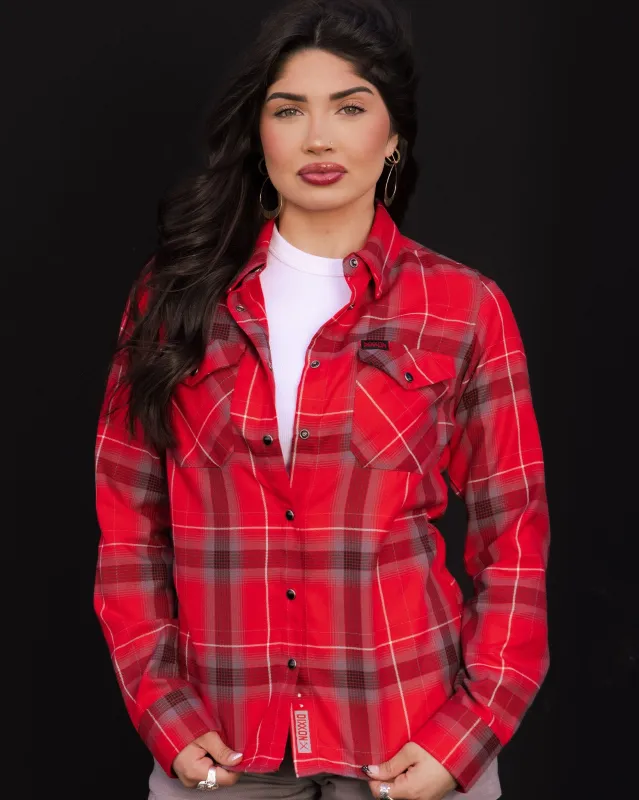Women's Slappy Flannel made by Dixxon