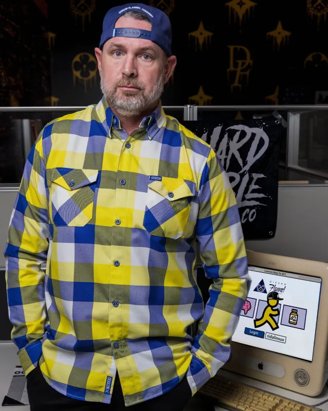 Welcome Flannel made by Dixxon