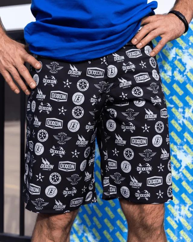 Dip Stick Boardshorts made by Dixxon