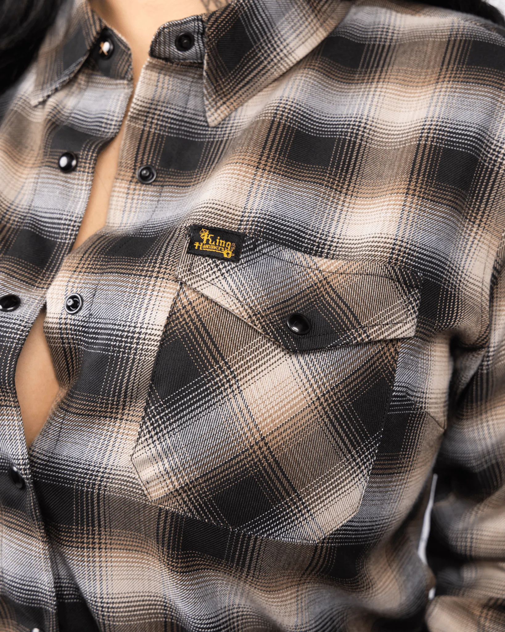 Women's King of the Hammers Flannel sold by Dixxon product image thumbnail 5