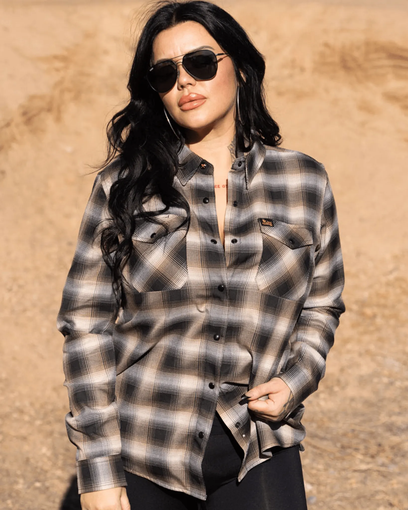 Women's King of the Hammers Flannel sold by Dixxon