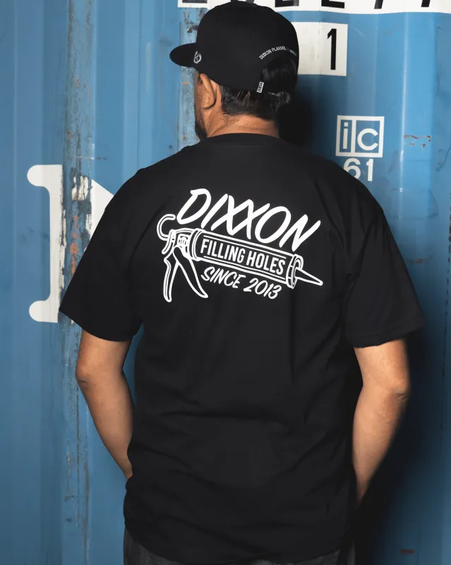 White Filler T-Shirt - Black made by Dixxon