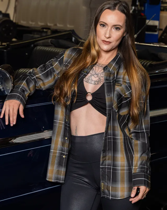 Women's Gypsy Gold Bamboo Long Sleeve made by Dixxon
