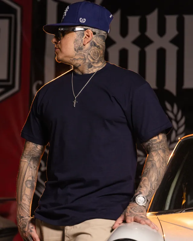The Perfect Tee - Navy Blue made by Dixxon