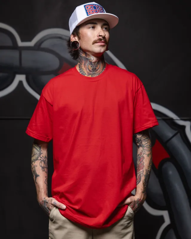 The Perfect Tee - Red made by Dixxon