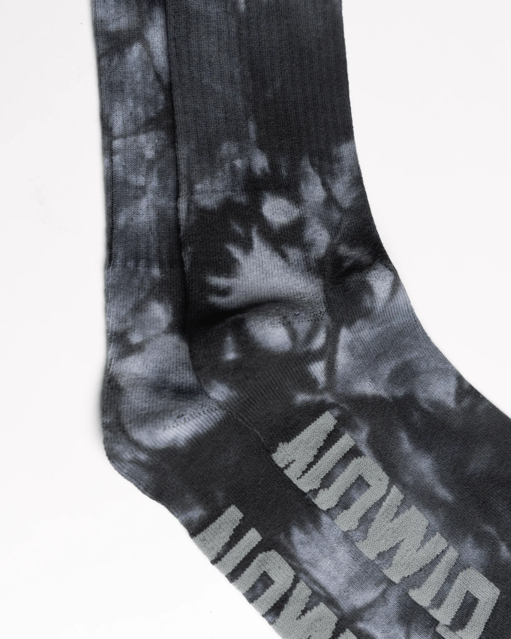 Black Tie Dye Crew Socks sold by Dixxon product image thumbnail 3