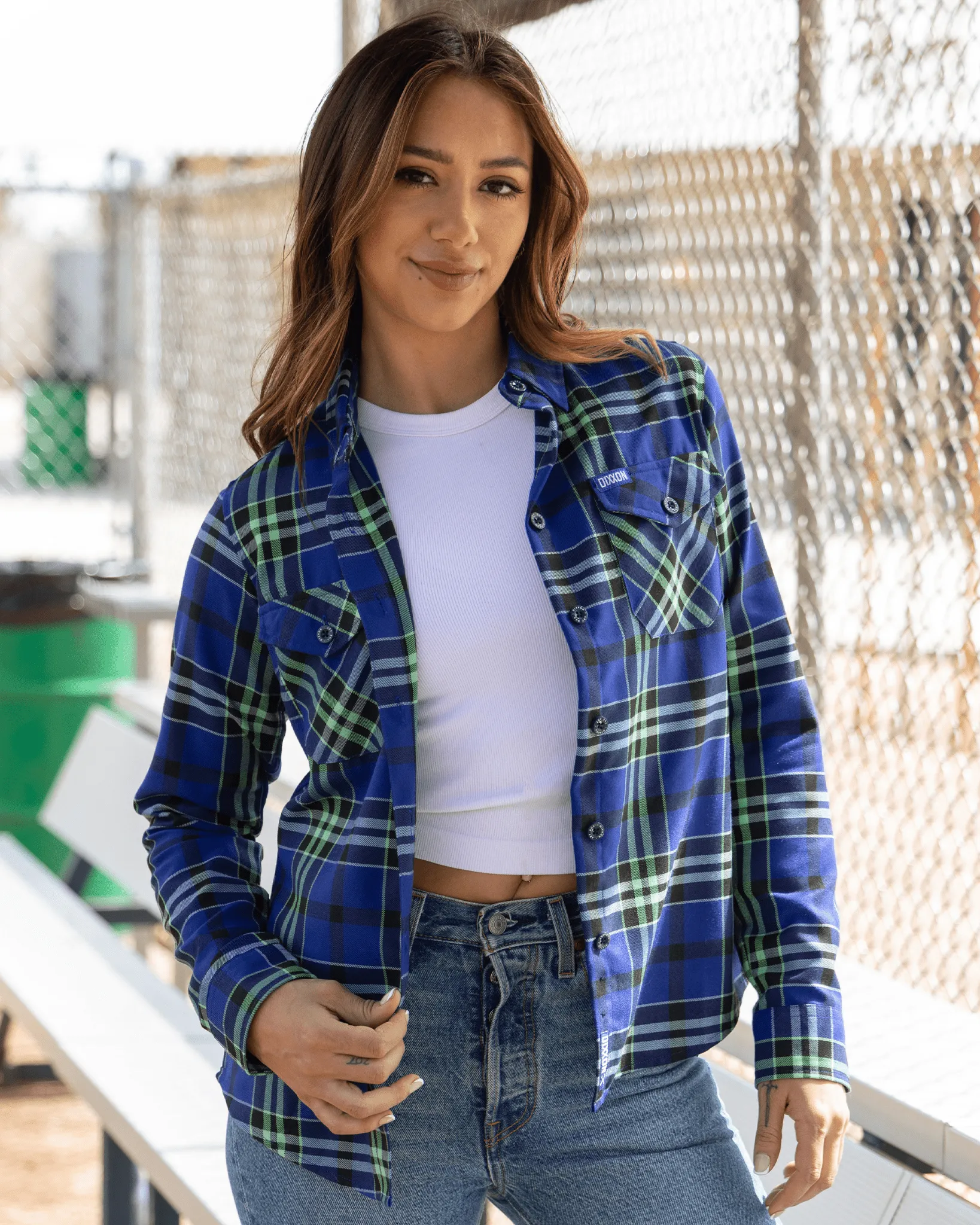 Women's The Jet Flannel sold by Dixxon