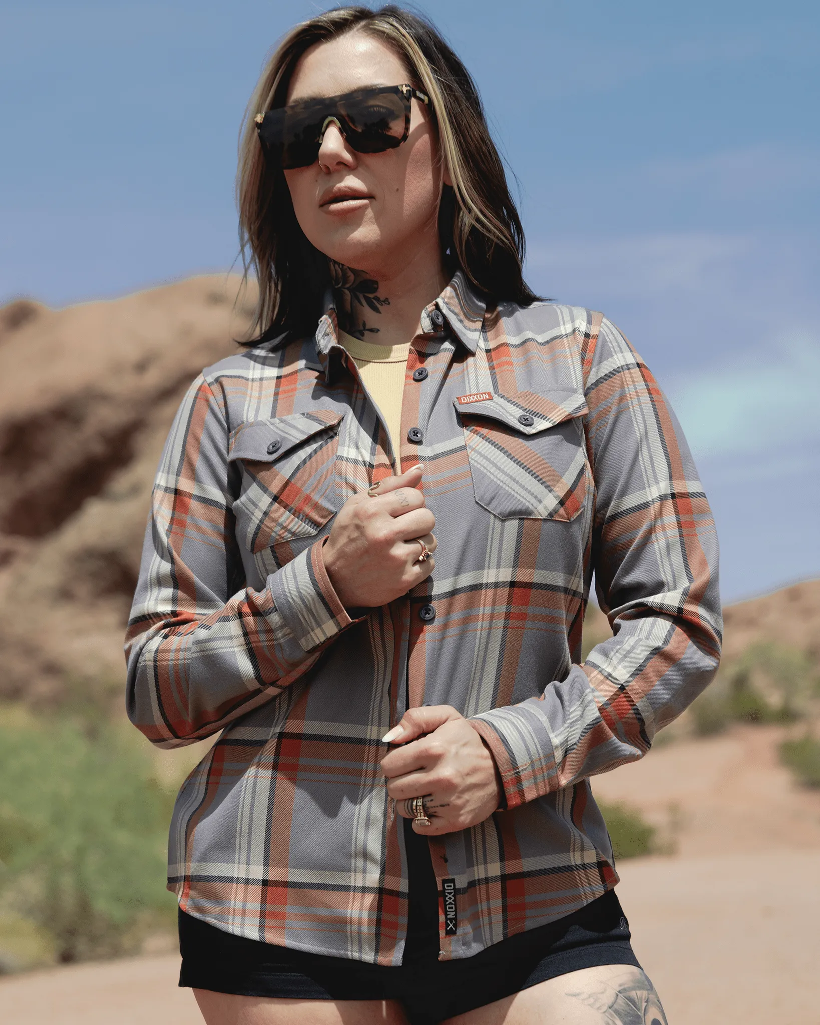Women's The Zion Flannel sold by Dixxon