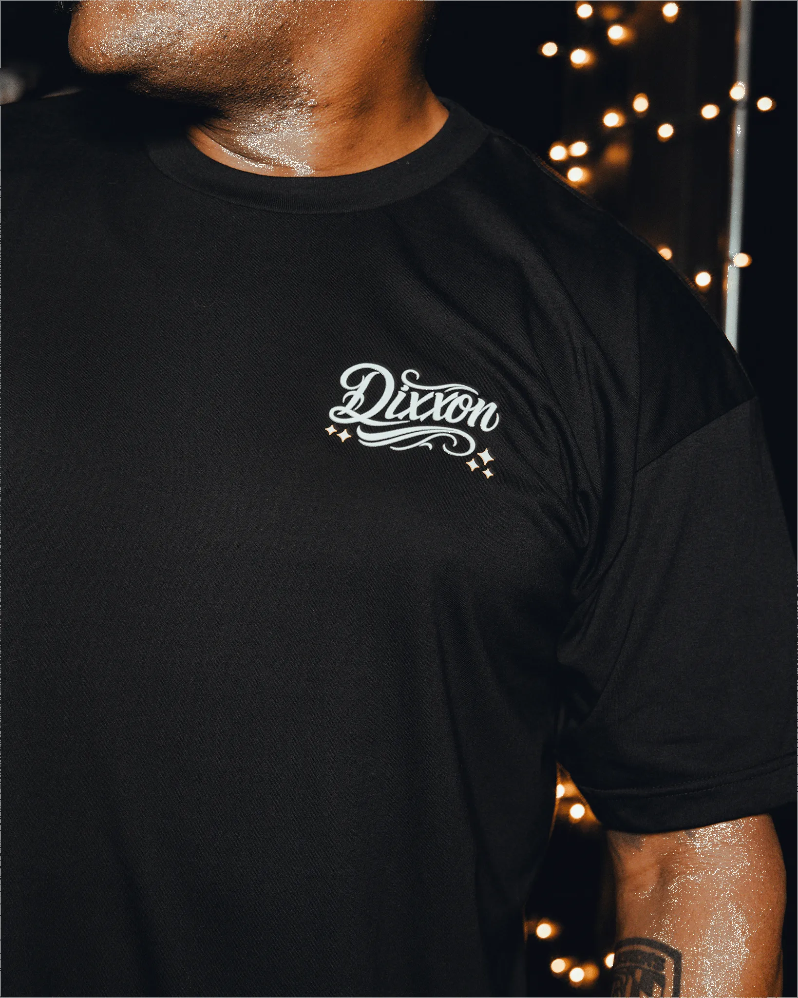 Script T-Shirt - Black sold by Dixxon product image thumbnail 4