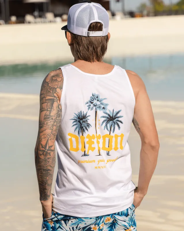 Palms Tank - White made by Dixxon