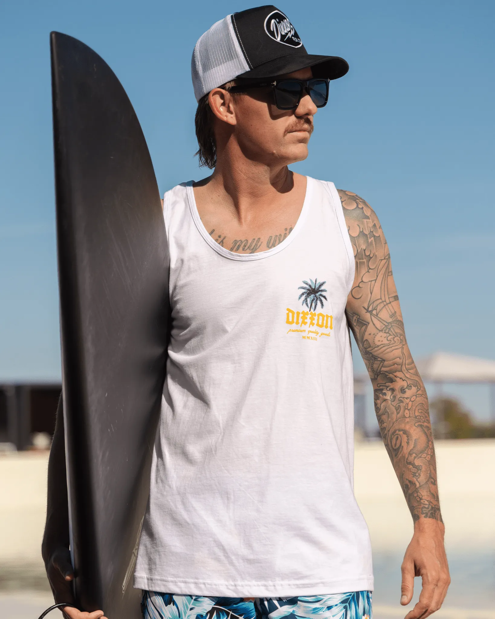 Palms Tank - White sold by Dixxon product image thumbnail 3