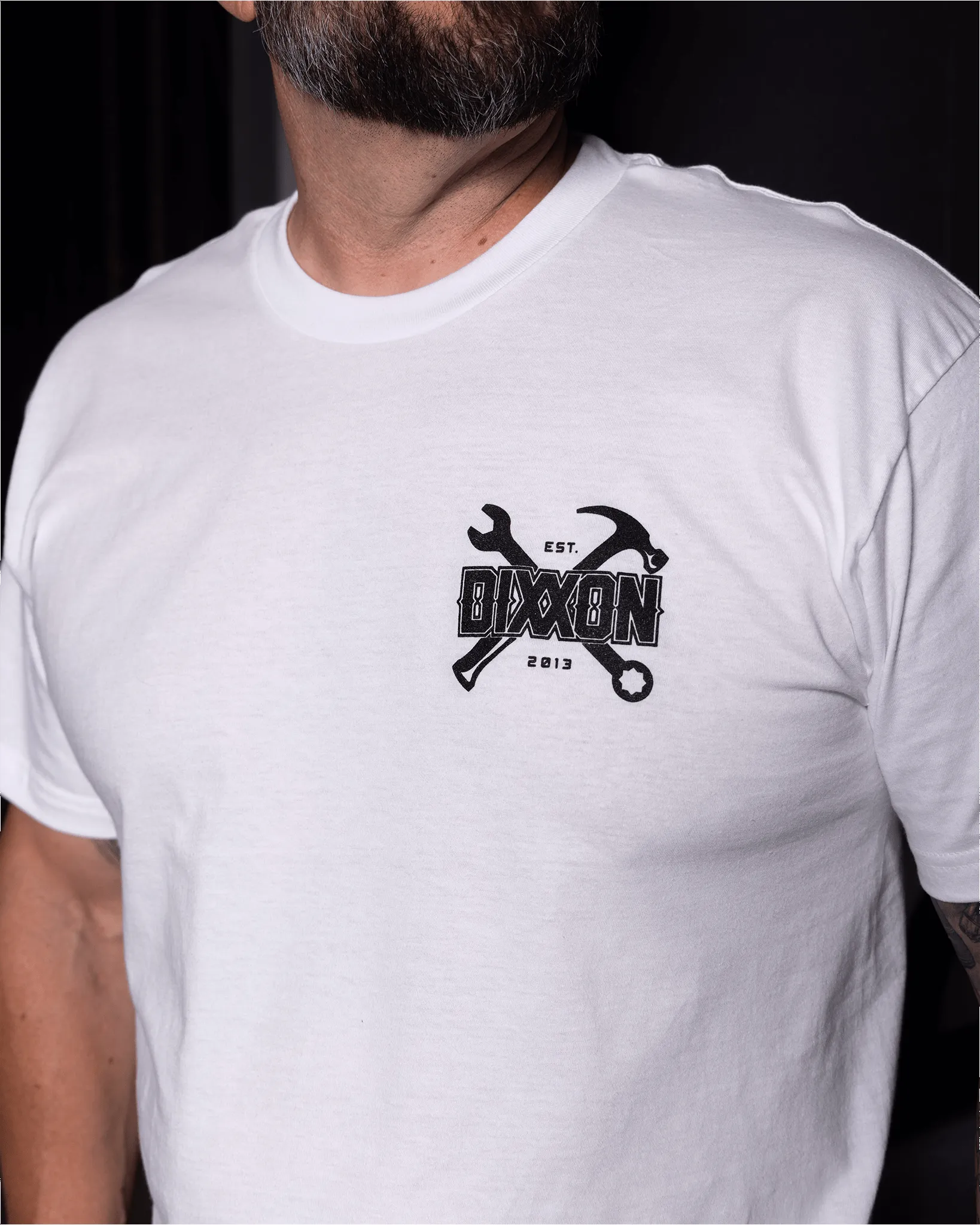 Focus T-Shirt - White sold by Dixxon product image thumbnail 3