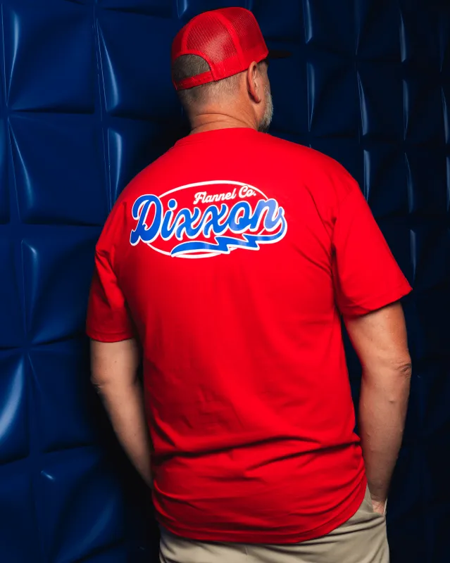 Staple T-Shirt - Red made by Dixxon