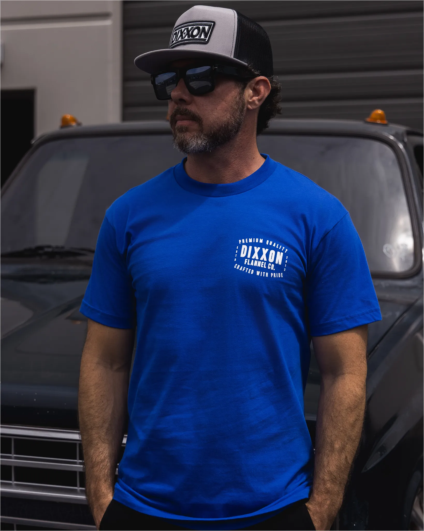 Over Under T-Shirt - Royal Blue sold by Dixxon product image thumbnail 3