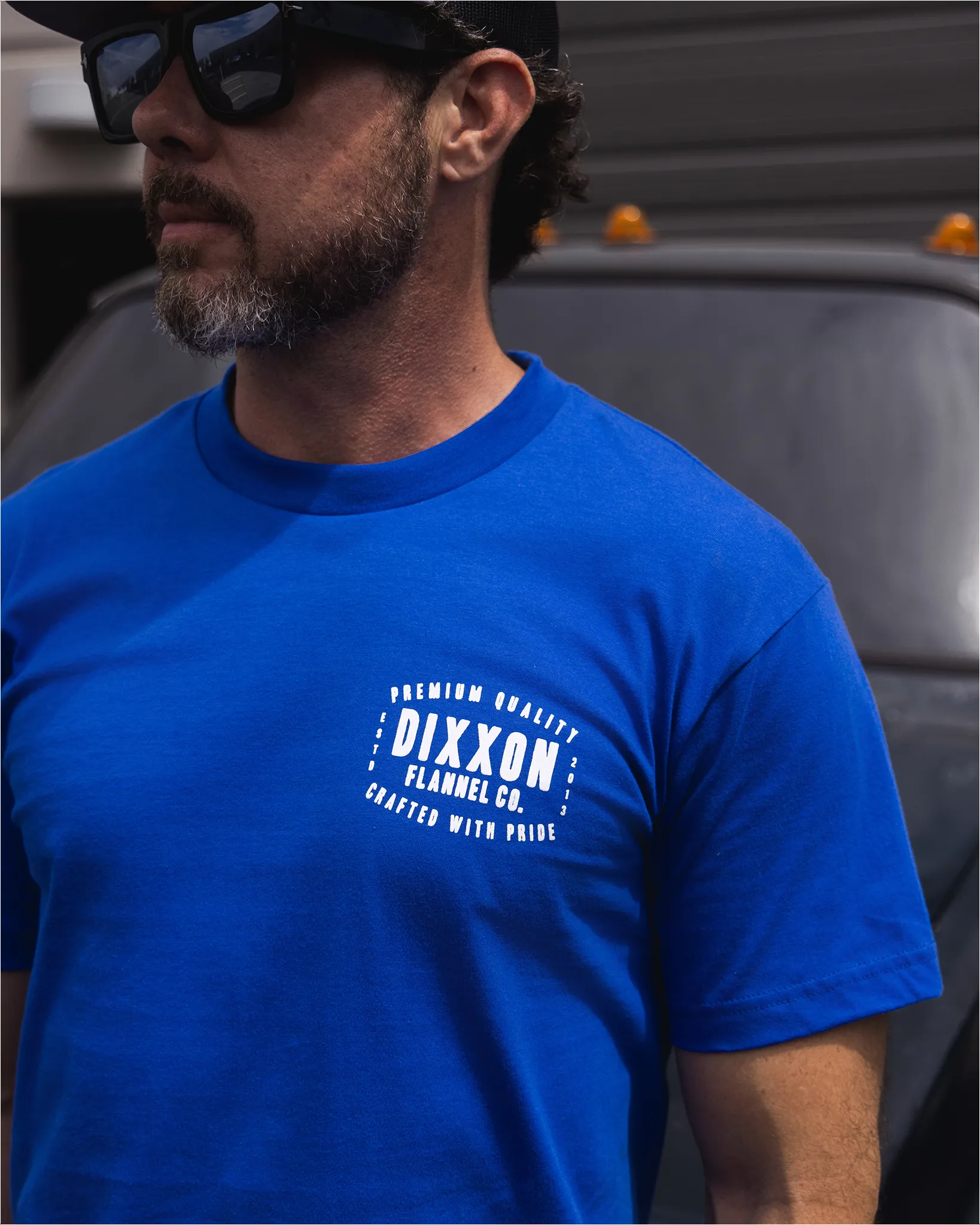 Over Under T-Shirt - Royal Blue sold by Dixxon product image thumbnail 4