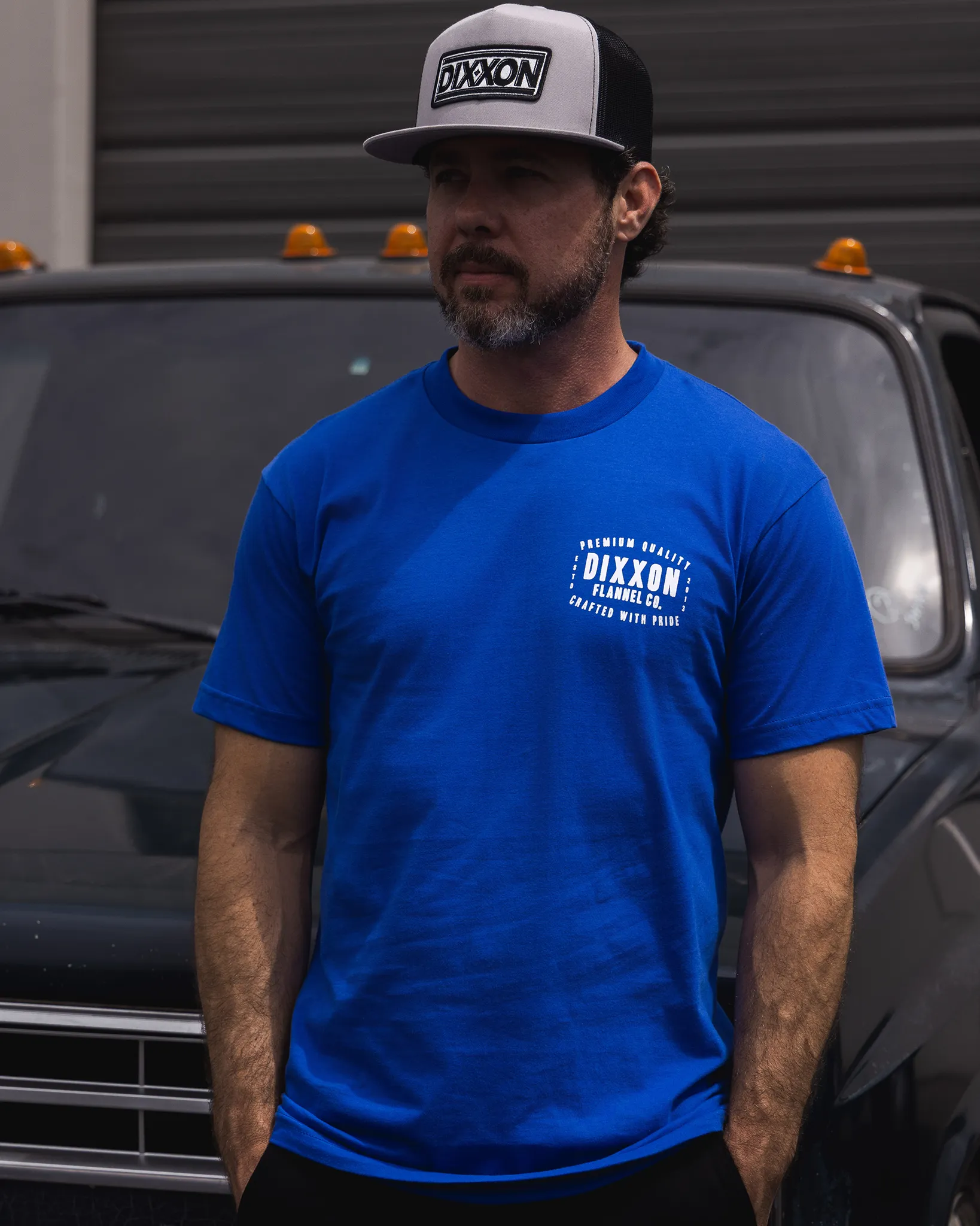 Over Under T-Shirt - Royal Blue sold by Dixxon product image thumbnail 2