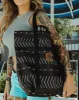 BOHO Zipper Tote Beach Bag sold by Dixxon