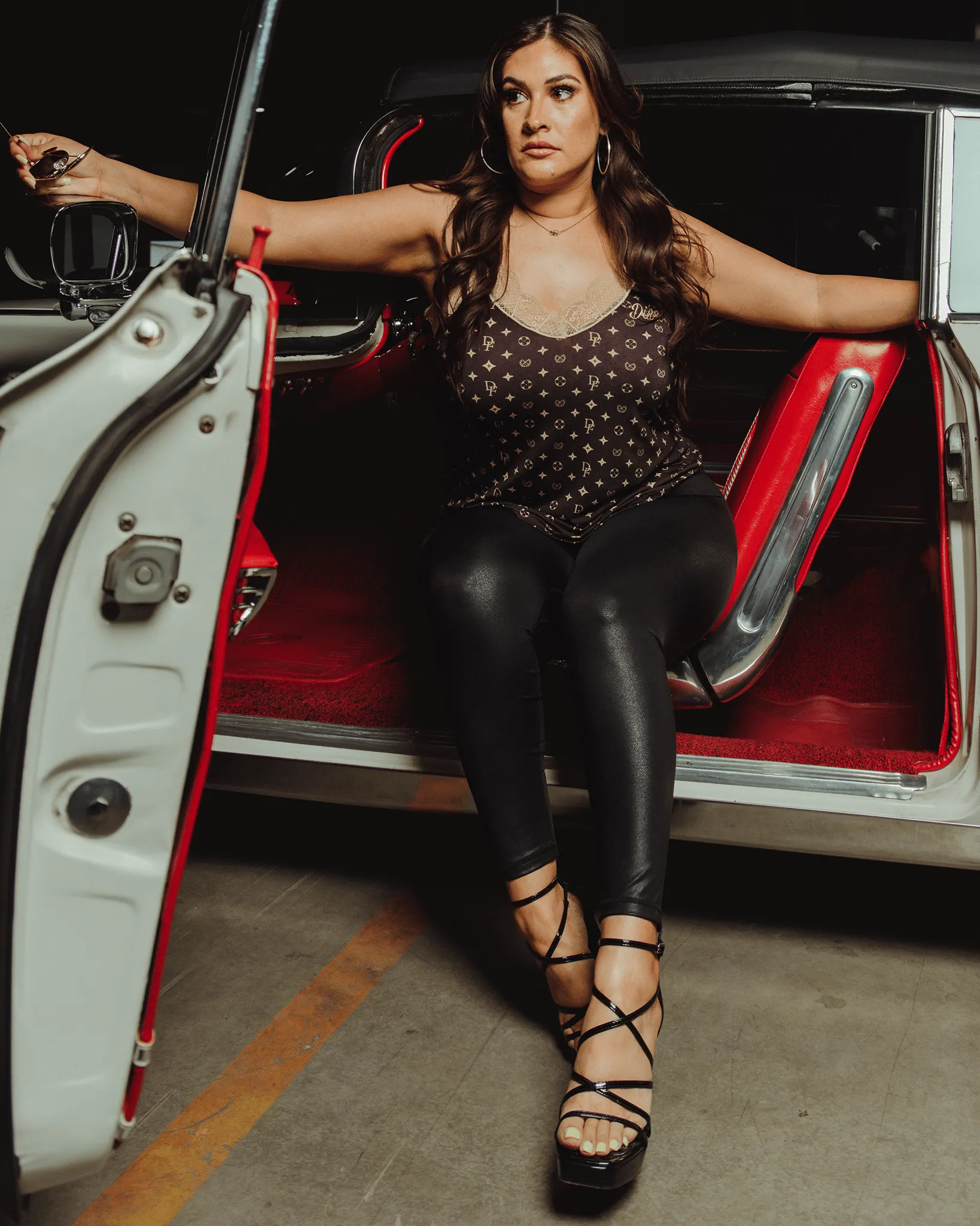 Women's Lace Cami Halter - Bougie - Black & Gold sold by Dixxon product image thumbnail 4