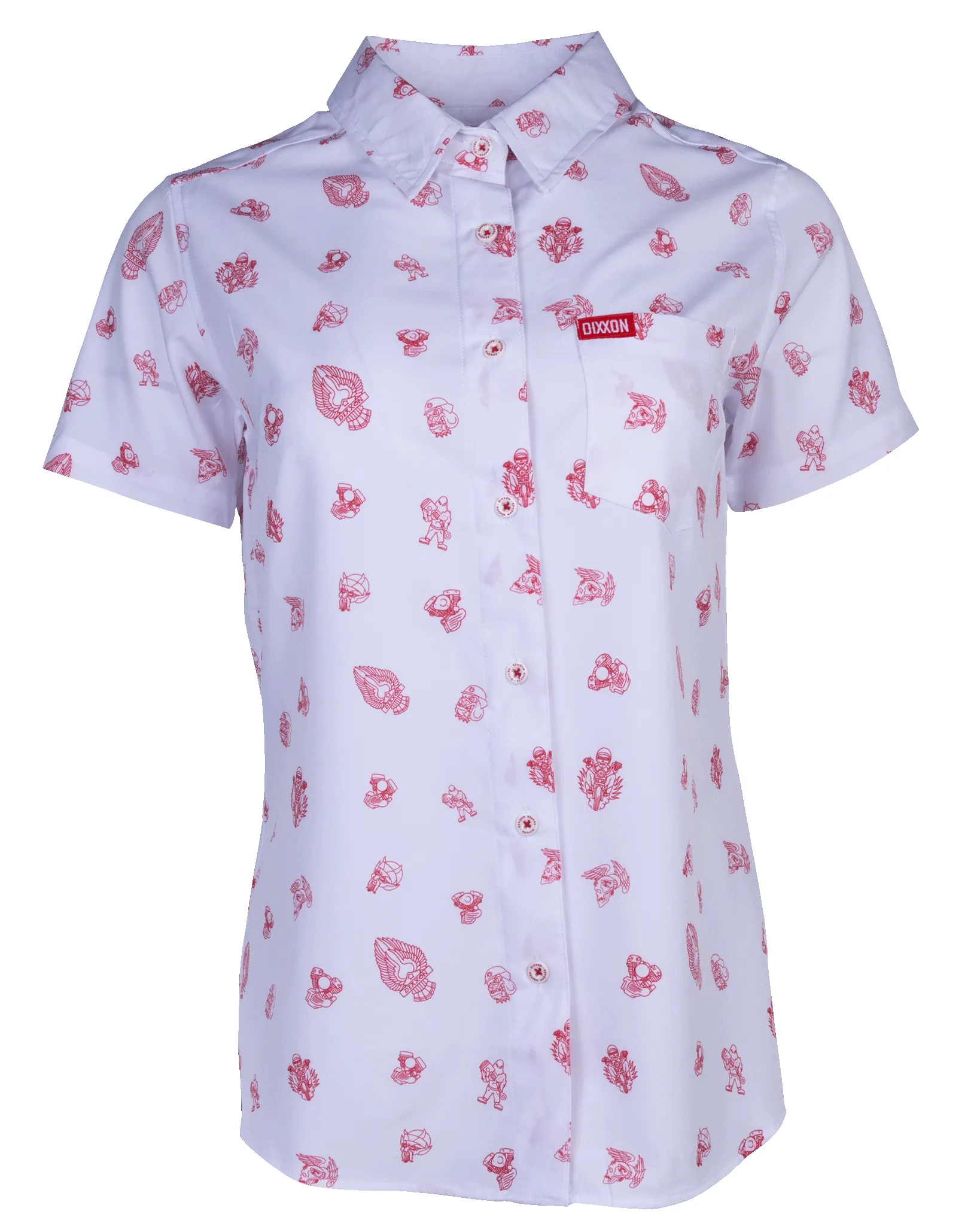 Women's Reaper Madness Party Shirt - Red sold by Dixxon product image thumbnail 2