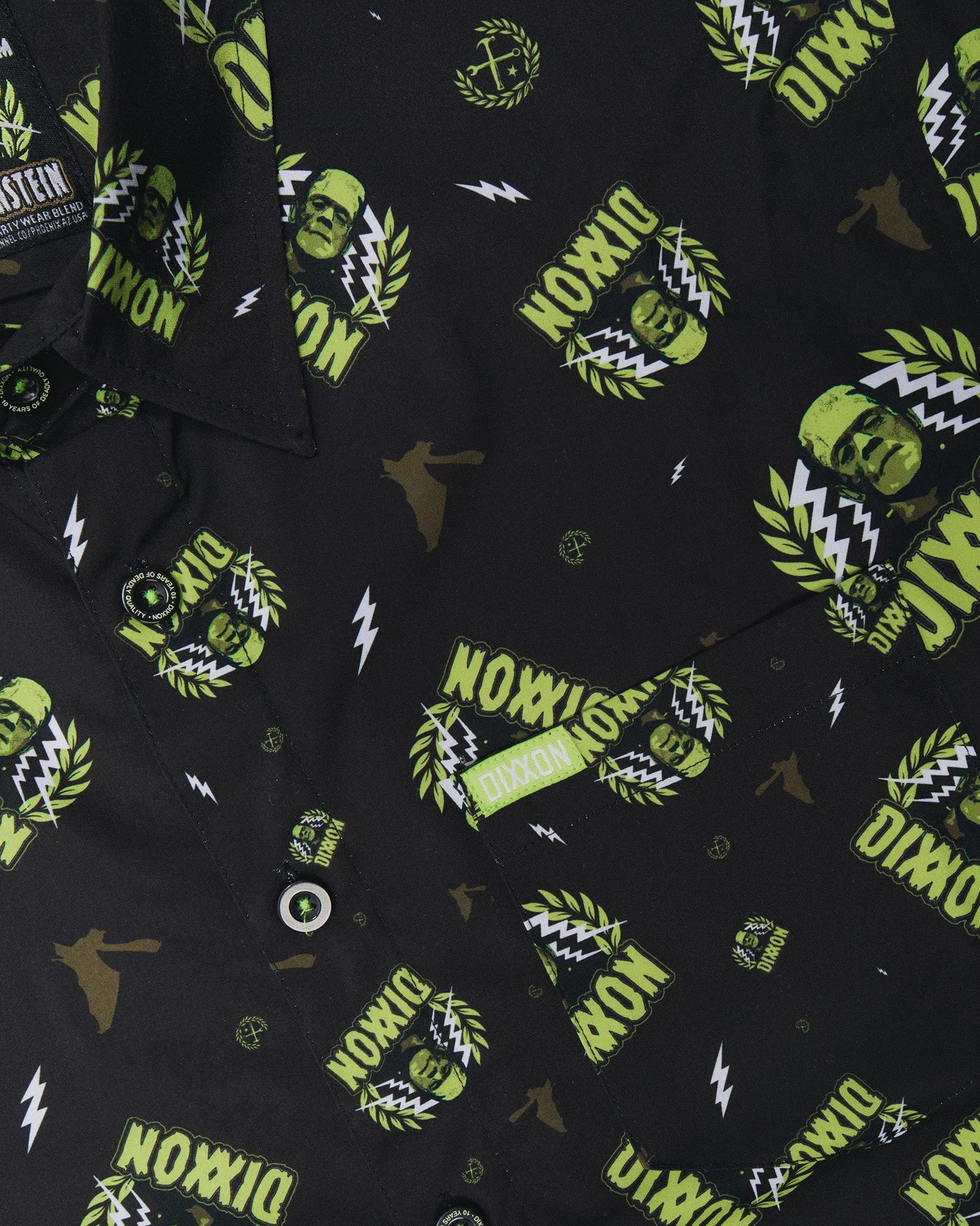 Women's Frankenstein Party Shirt sold by Dixxon product image thumbnail 4