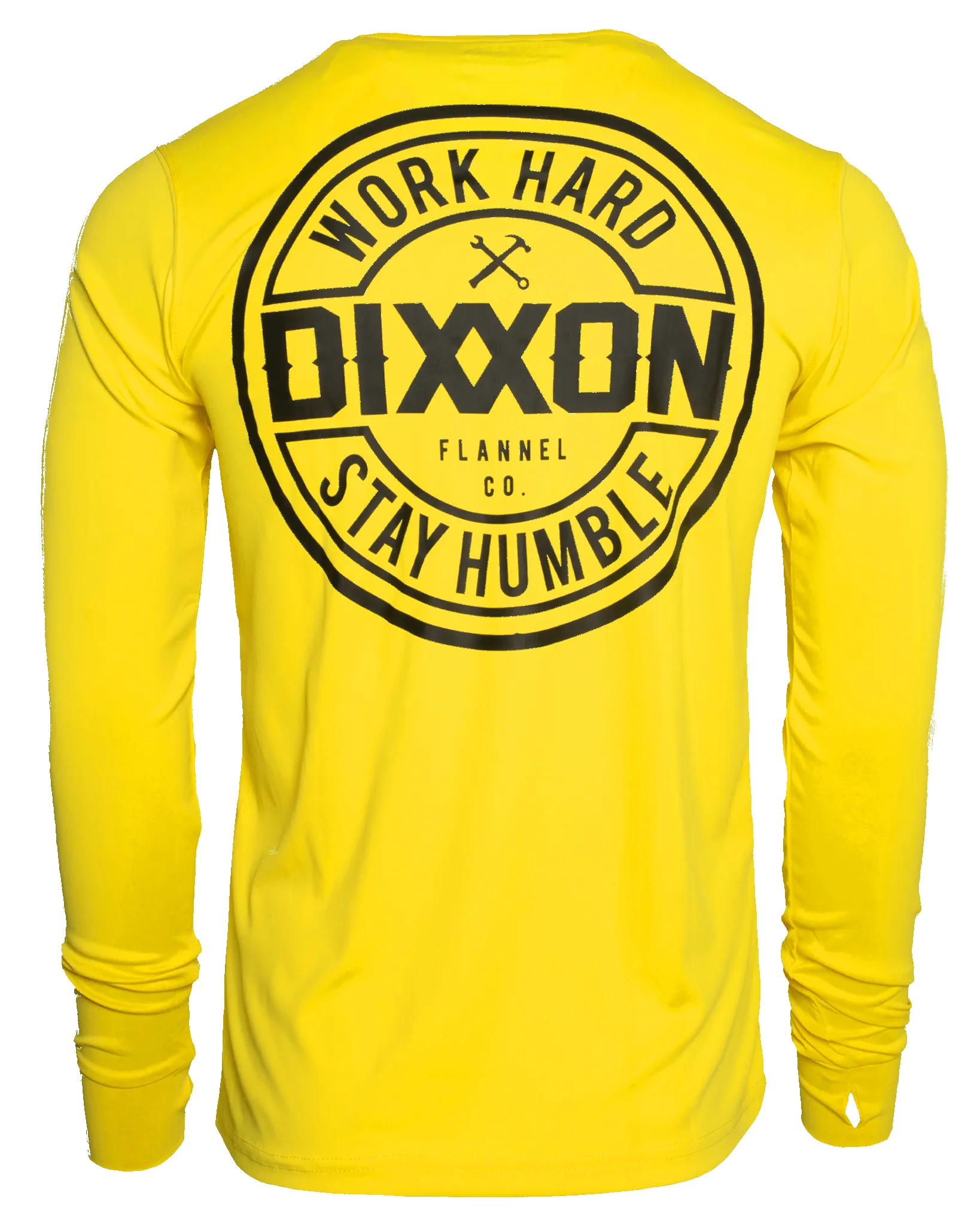 Corpo UV Long Sleeve T-Shirt - Yellow sold by Dixxon product image thumbnail 2