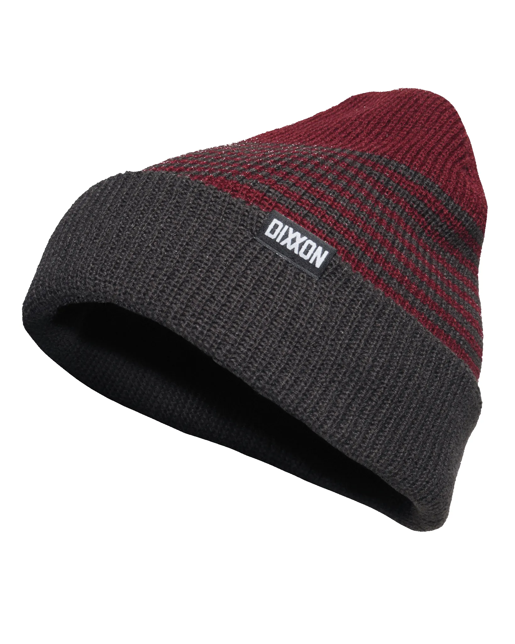 Dock Beanie - Maroon & Gray sold by Dixxon product image thumbnail 2