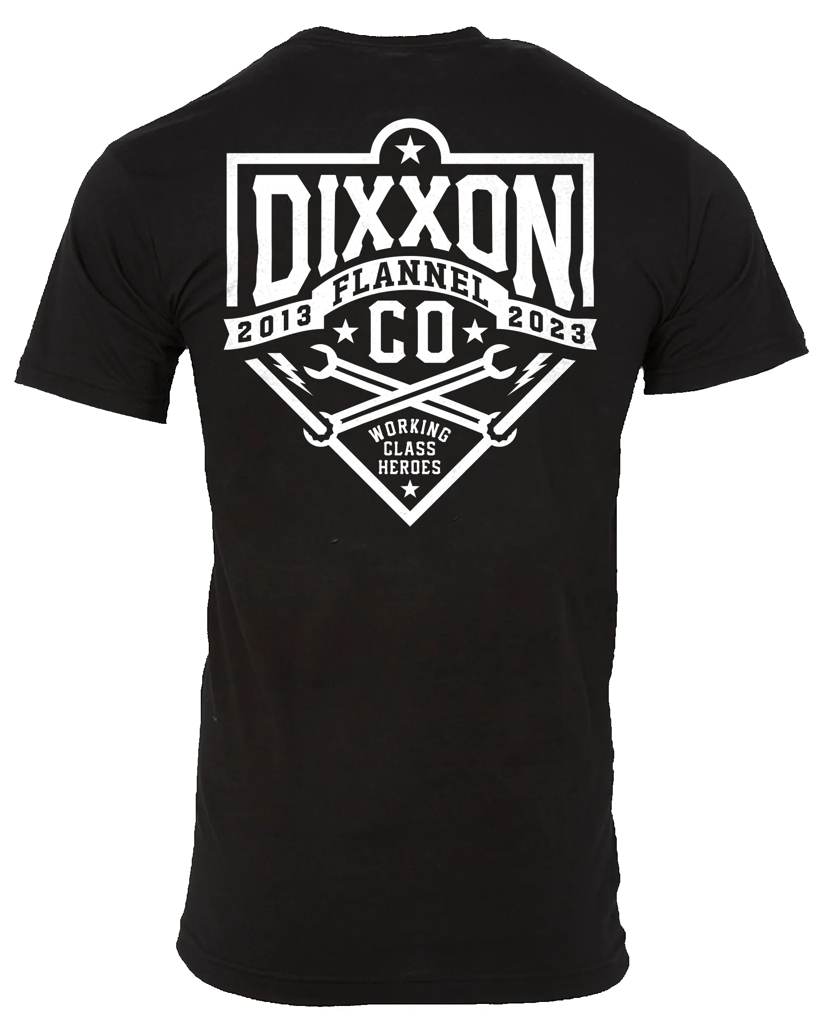 Working Class Heroes T-Shirt - Black & White sold by Dixxon