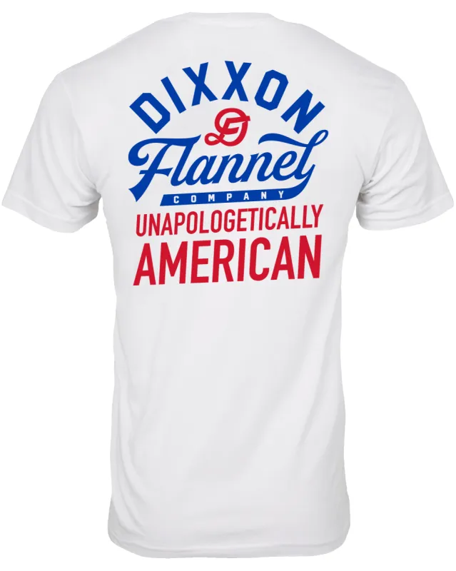 Unapologetically American T-Shirt sold by Dixxon