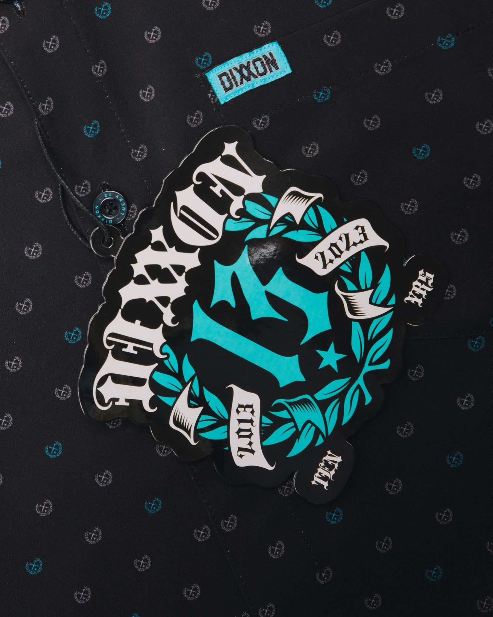 Brochacho Short Sleeve - Black & Tiffany sold by Dixxon product image thumbnail 5