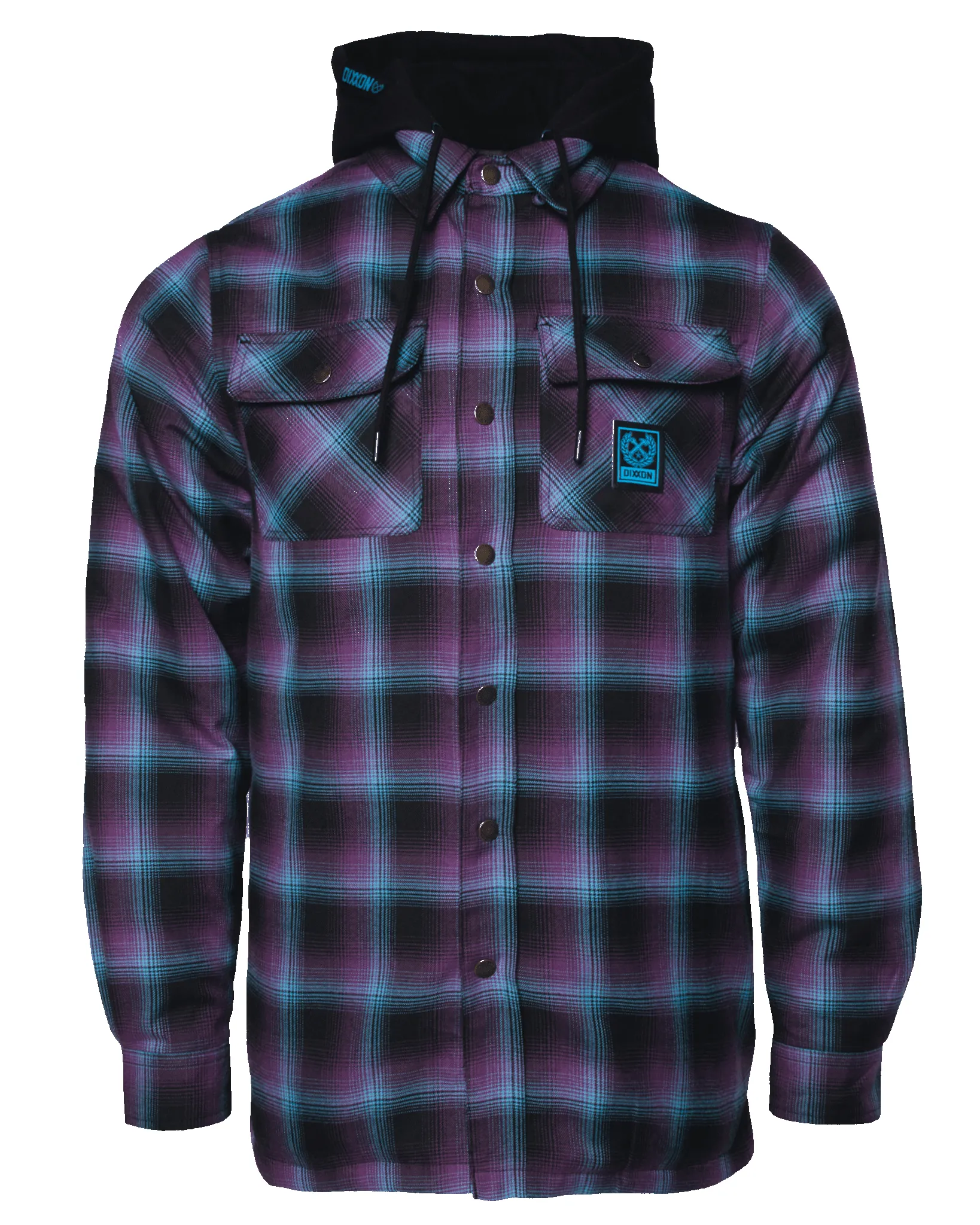 Women's Mystic Hooded Flannel sold by Dixxon product image thumbnail 2